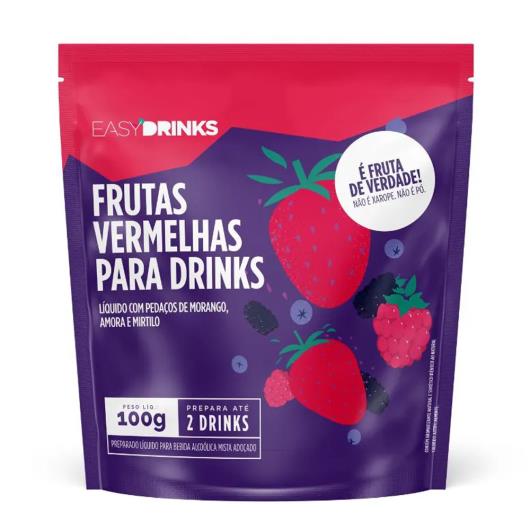 Preparo para Drinks Frutas Vermelhas Easy Drinks 100g - Imagem em destaque