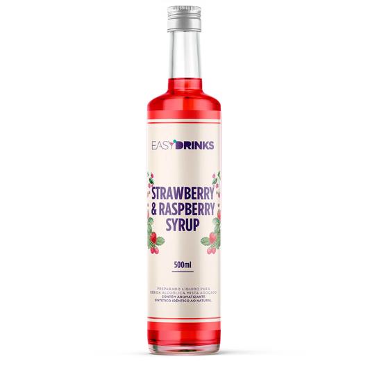 Xarope Easy Drinks Strawberry & Rapsberry 500ml - Imagem em destaque