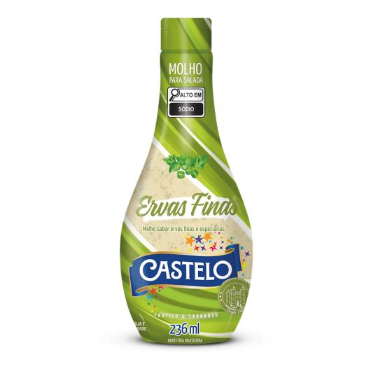 Molho para Salada Castelo Ervas Finas 236ml - Imagem em destaque