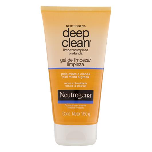 Gel de Limpeza Profunda Neutrogena Deep Clean Bisnaga 150g - Imagem em destaque