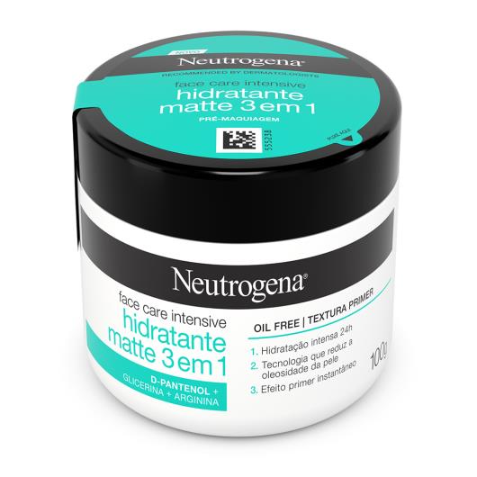 Hidratante Facial Efeito Matte 3 em 1 Neutrogena Pote 100g - Imagem em destaque