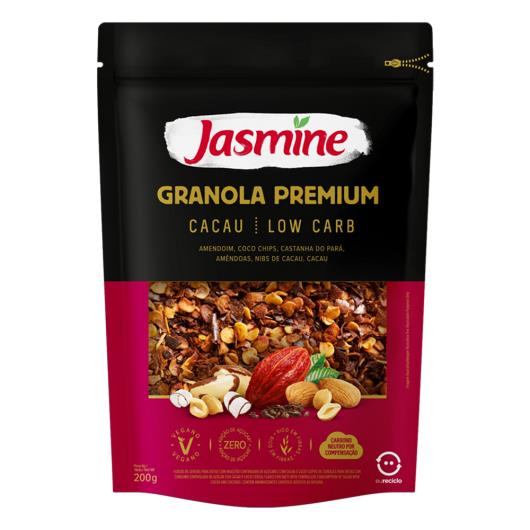 Granola Low Carb Cacau Jasmine Premium Pouch 200g - Imagem em destaque