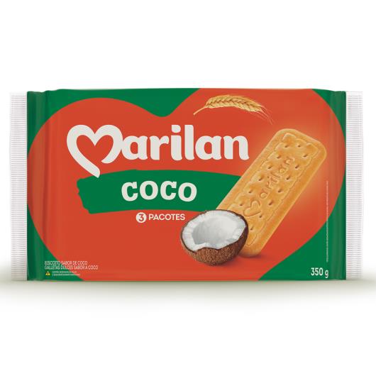 Biscoito Coco Marilan Pacote 350g - Imagem em destaque