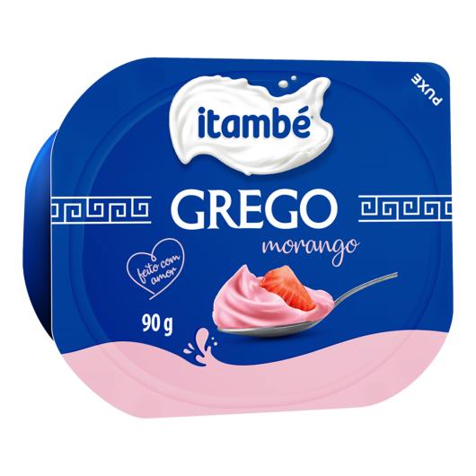 Iogurte Grego Morango Itambé Pote 90g - Imagem em destaque