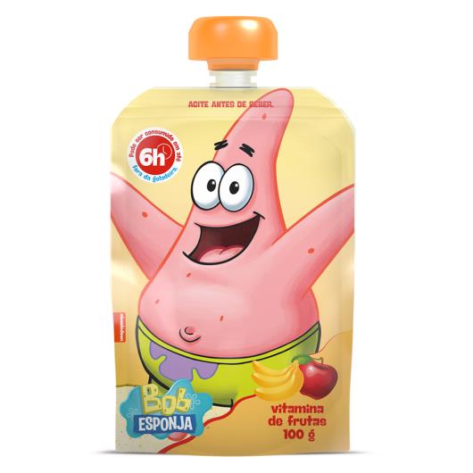 Iogurte Bob Esponja Elegê Vitamina de Frutas Squeeze 100g - Imagem em destaque