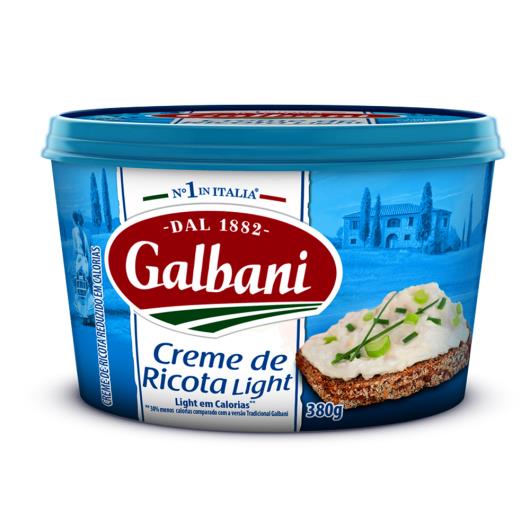 Creme de Ricota Light Galbani Pote 380g - Imagem em destaque