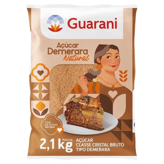 Açúcar Guarani Demerara Natural 2,1kg - Imagem em destaque