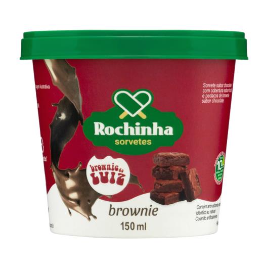 Sorvete Brownie do Luiz Rochinha Pote 150ml - Imagem em destaque