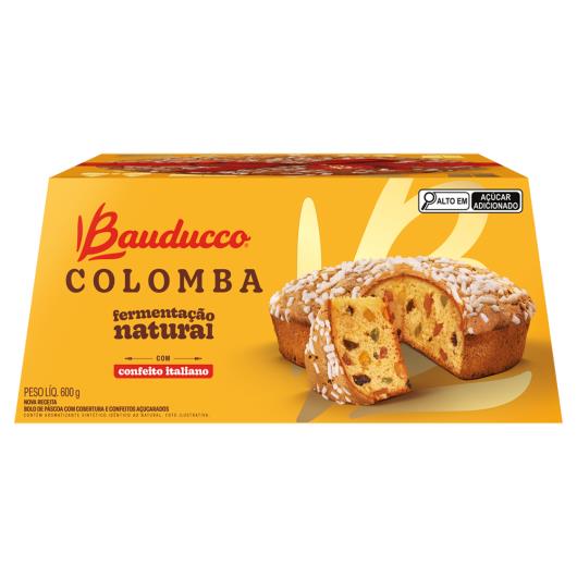 Colomba Pascal Bauducco Frutas e Confeitos Açucarados Caixa 600g - Imagem em destaque