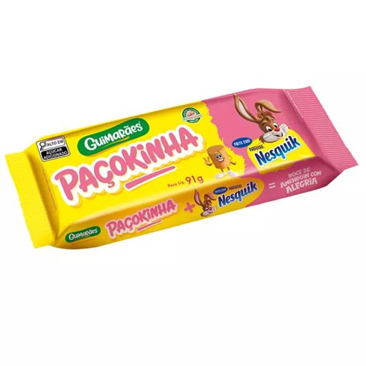 Paçokinha Guimarães Nesquik Pacote 91g - Imagem em destaque