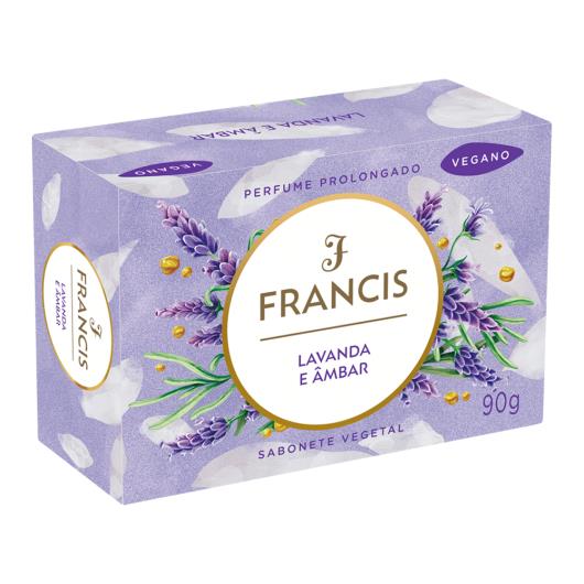 Sabonete Barra Vegetal Lavanda e Âmbar Francis Caixa 90g - Imagem em destaque