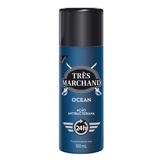 Desodorante Spray Très Marchand Masculino Ocean 100ml - Imagem em destaque