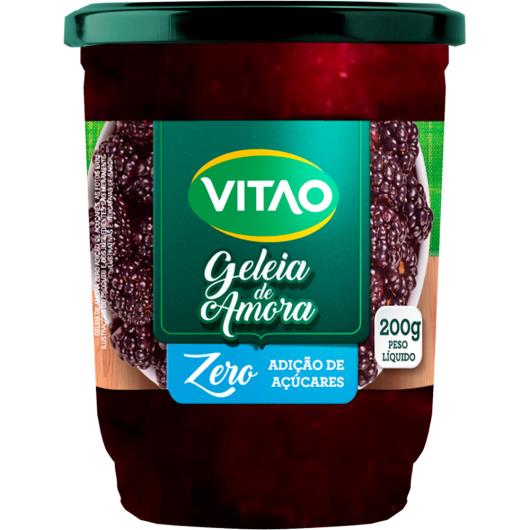 Geleia Vitao sabor amora Zero Açúcar 200g - Imagem em destaque