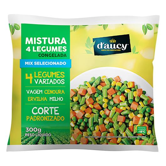 Mix 4 Legumes Congelado D'aucy 300g - Imagem em destaque