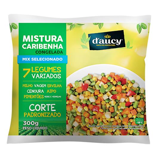 Mistura Caribenha Congelada D'aucy 300g - Imagem em destaque