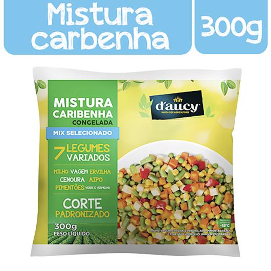 Mistura Caribenha Congelada D'aucy 300g - Imagem em destaque