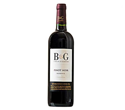 Vinho Frances B&G Reserve Pinot Noir Tinto 750ml - Sonda Supermercado ...