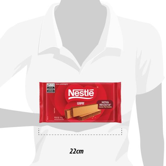 Biscoito Nestlé CLASSIC Wafer Chocolate 110g - Imagem em destaque