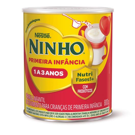 Fórmula Infantil NINHO Fases 1+ 800g - Imagem em destaque