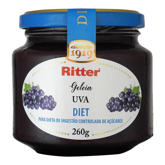 Geléia Diet Sabor Uva Ritter 260g - Imagem em destaque