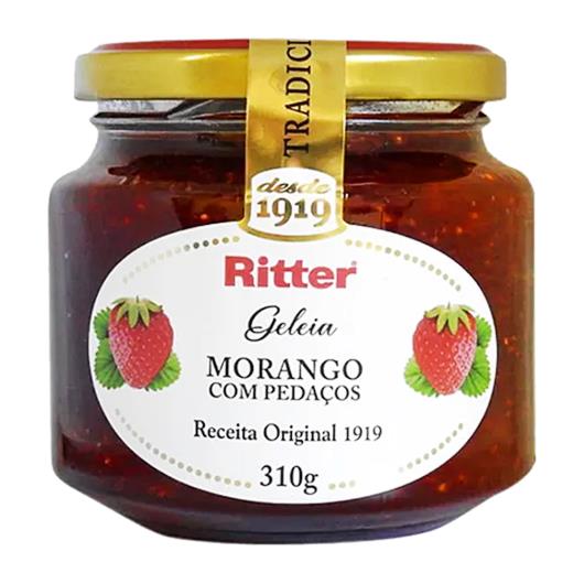 Geleia Ritter Morango com Pedaços 310g - Imagem em destaque