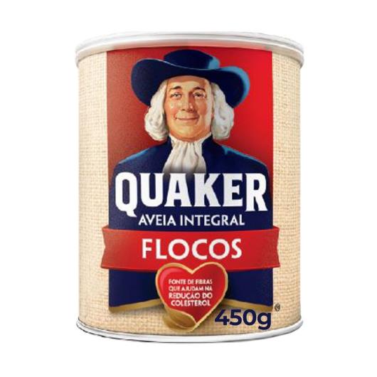 Aveia Em Flocos Regulares Quaker Lata 450G - Imagem em destaque