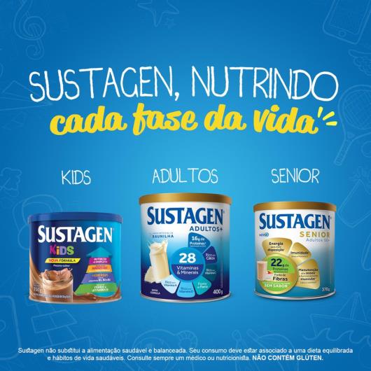 Complemento Alimentar Sustagen Kids Sabor Baunilha - Sachê 190g - Imagem em destaque