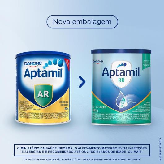 Fórmula Infantil Aptamil AR 800g - Imagem em destaque