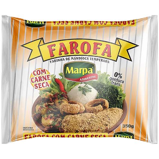 Farofa de mandioca temperada carne seca 350g - Imagem em destaque