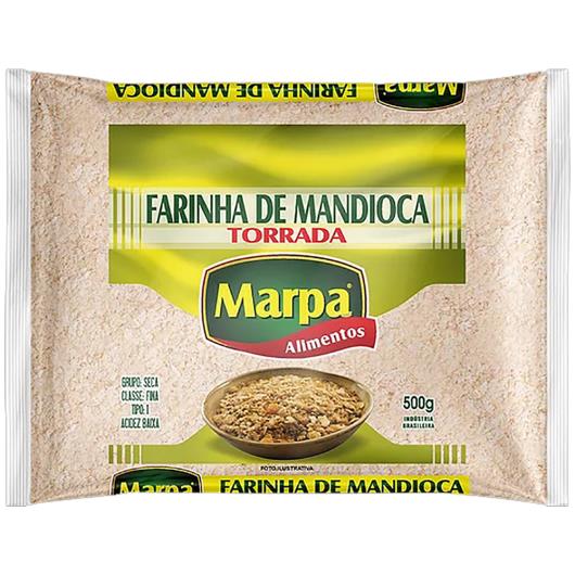 Farinha de mandioca torrada Marpa 500g - Imagem em destaque