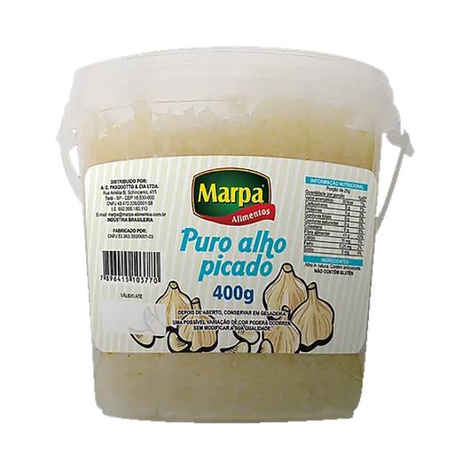 Alho picado Marpa 400g - Imagem em destaque