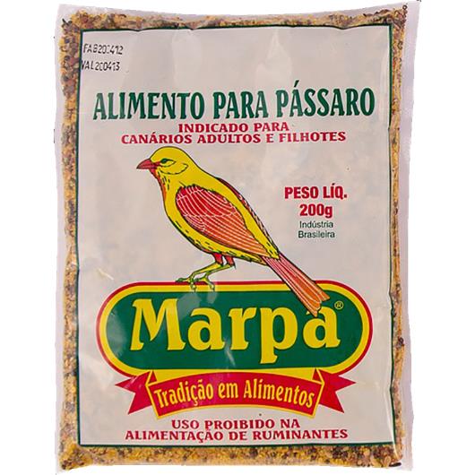 Alimento para pássaro Marpa 200g - Imagem em destaque