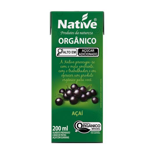 Suco Orgânico Native Açaí com Guaraná 200ml - Imagem em destaque