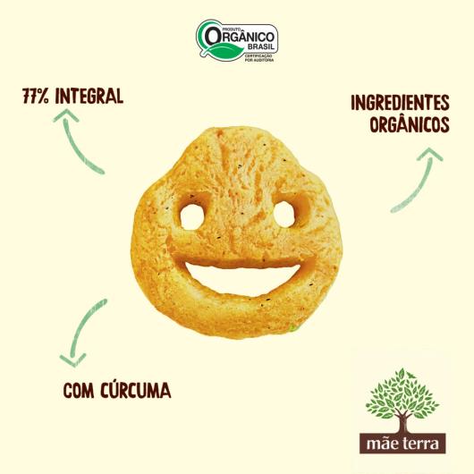 Salgadinho Orgânico Infantil Mãe Terra Zooreta Cebola 45gr - Imagem em destaque