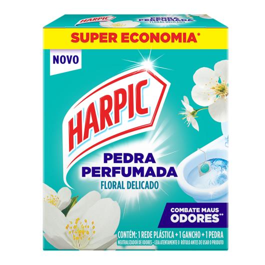 Pedra Sanitária Floral Delicado Harpic Supereconomia 1 Unidade - Imagem em destaque