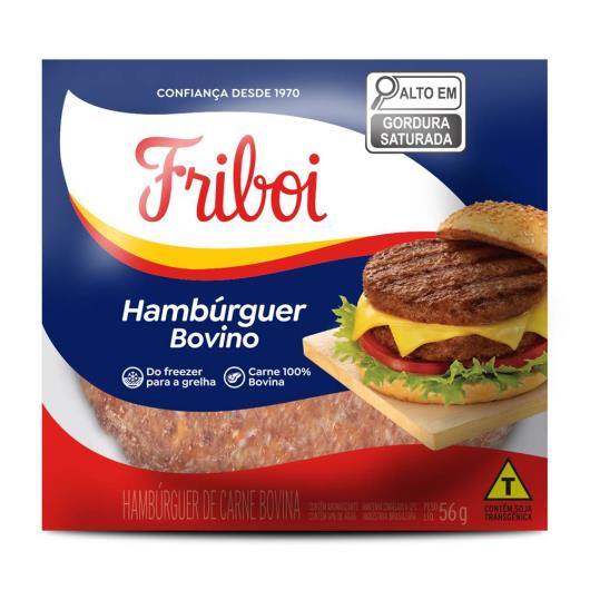 Hambúrguer Bovino Friboi 56g - Imagem em destaque