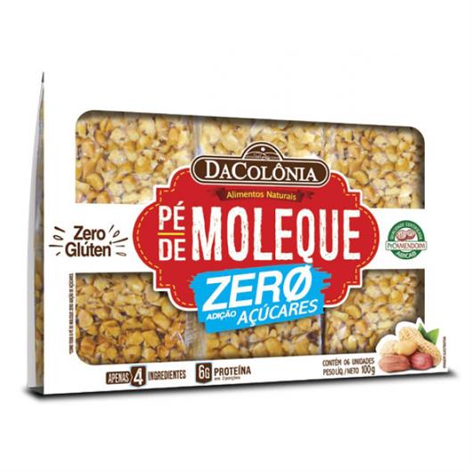 Pé de Moleque Light DaColônia 100g - Imagem em destaque