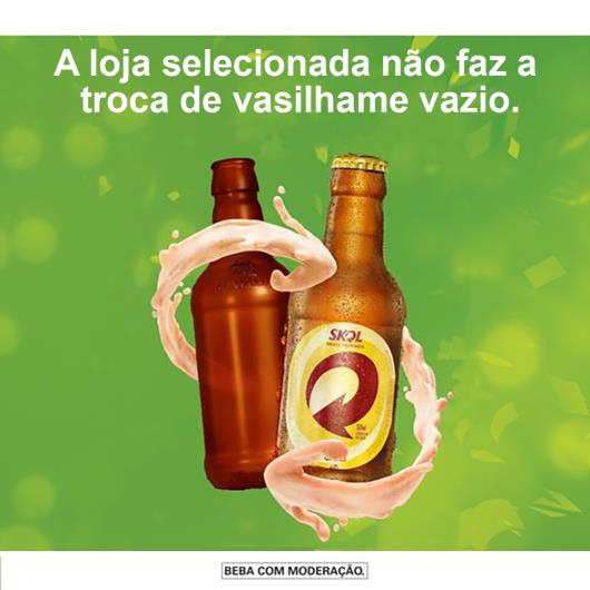 Cerveja Skol Pilsen Retornável 300ML Long Neck - Imagem em destaque