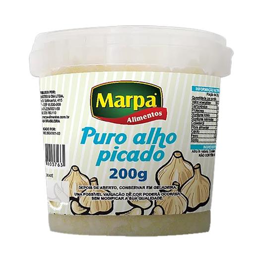 Alho picado Marpa 200g - Imagem em destaque