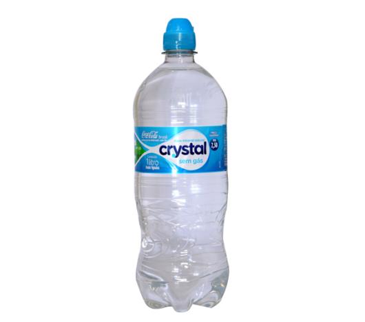 Água Mineral Natural sem Gás Crystal Garrafa 1l