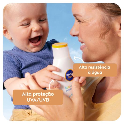 NIVEA SUN Protetor Solar Kids & Babies Pele Sensível FPS60 125ml - Imagem em destaque