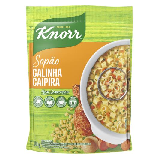 Sopão Knorr galinha Caipira 194g - Imagem em destaque