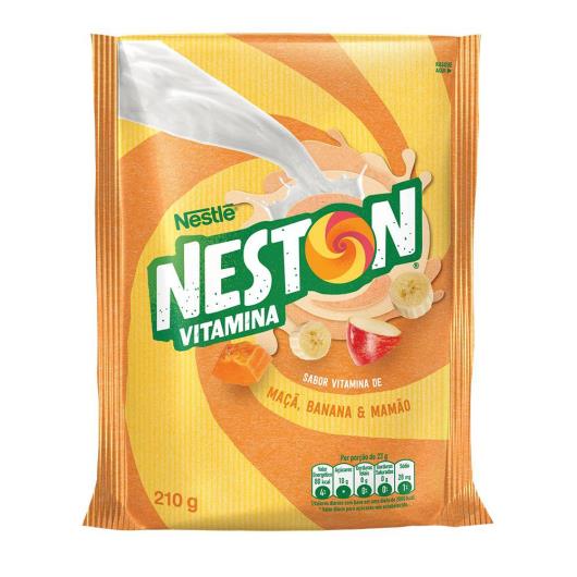 NESTON Vitamina - Pó para preparo instantâneo Maçã, Banana e Mamão 210g - Imagem em destaque