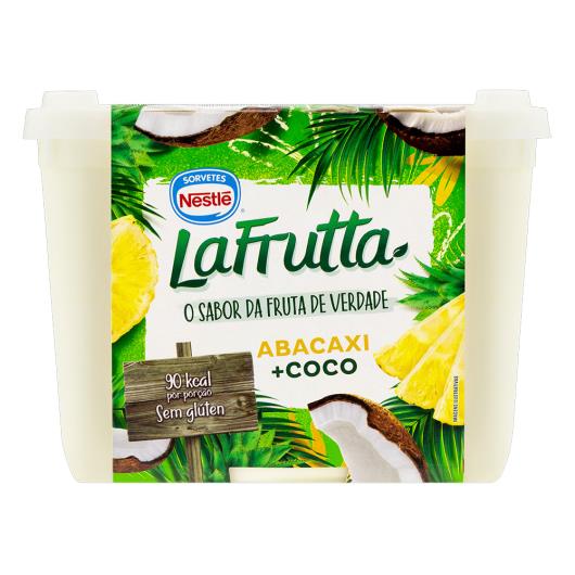 Sorvete Abacaxi e Coco La Frutta Pote 1l - Apoio Entrega V2