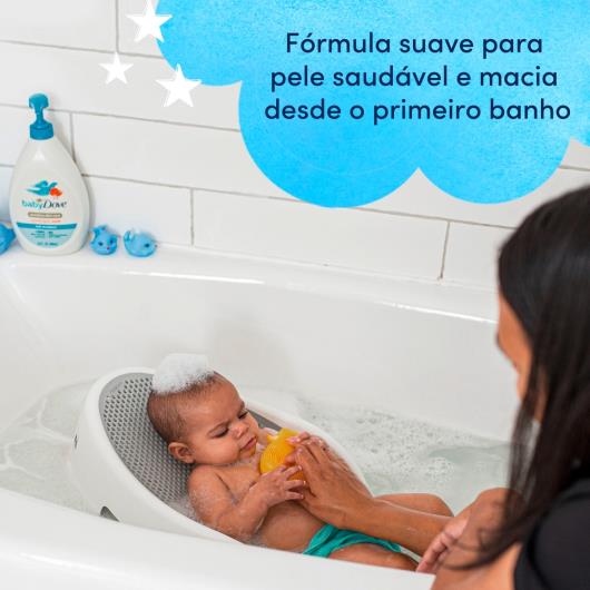 Sabonete Líquido da Cabeça aos Pés Baby Dove Hidratação Enriquecida 400ml - Imagem em destaque