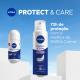 NIVEA Desodorante Antitranspirante Roll On Protect & Care 50ml - Imagem 4005900130785-1-.jpg em miniatúra