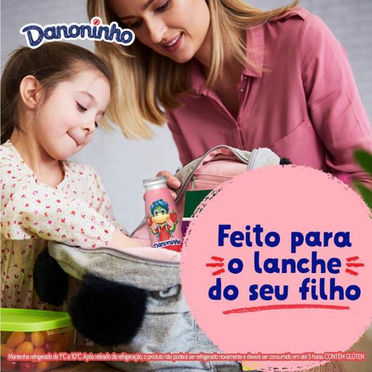 Iogurte Danoninho Líquido Morango 100g - Imagem em destaque