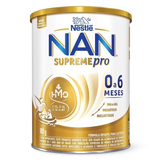 Fórmula Infantil Nan Supreme Pro 0 a 6 Meses 800g - Imagem em destaque