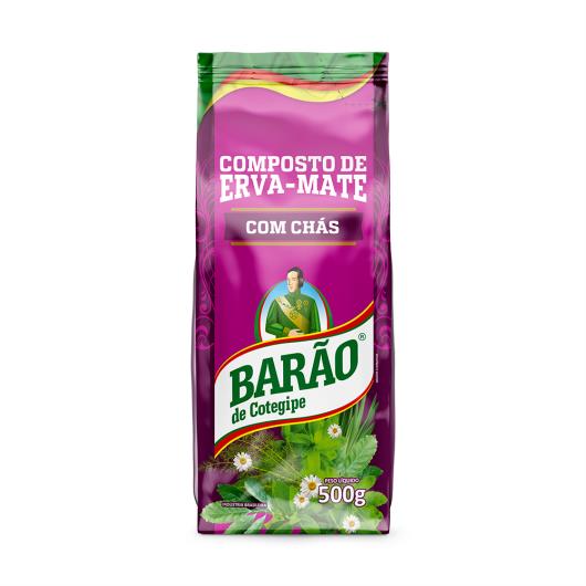 Composto de Erva-Mate com Chás Barão de Cotegipe Pacote 500g - Imagem em destaque