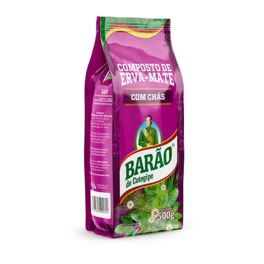 Composto de Erva-Mate com Chás Barão de Cotegipe Pacote 500g - Imagem em destaque